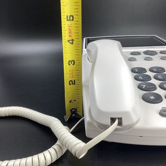 Ultratec CapTel 840 Telephone Real-Time Closed Captioned Hearing Impaired - Picture 9 of 16